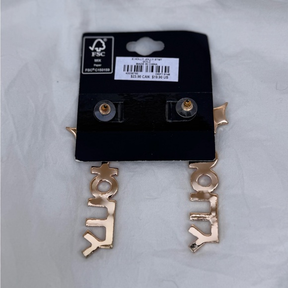 NWT Torrid Holly Jolly mismatch festive holiday Christmas earrings lightweight - Picture 3 of 5